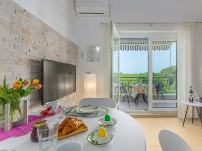 Apartment Apartment Complex Kajic Ljiljana - Studio Apartment Ljiljana II with Balcony and Sea View - Features photo 22