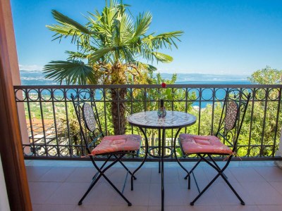 Apartment Jasminka - Apartment No.1 with Balcony and Beautiful Sea View in Lovranska Draga - Apartment