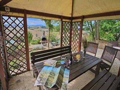 Apartment Wohnung in Piticchio mit Pool und Aussicht - Outdoor photo 22