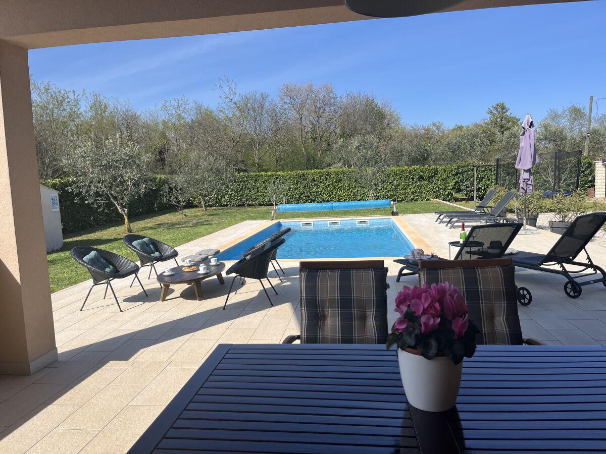 Holiday house Nina with a heated pool