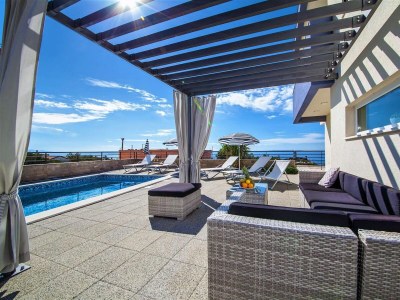 Villa Villa Red with pool & sea view - Outdoor photo 26