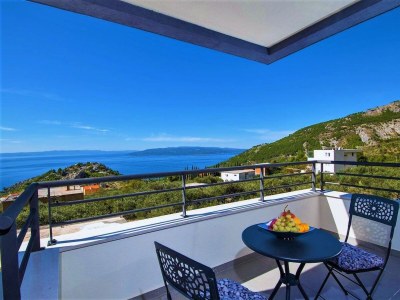Villa Villa Red with pool & sea view - Outdoor photo 42