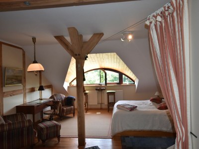 Apartment Besondere Ferienwohnung Bibliothek in Buschhagen - Features photo 12