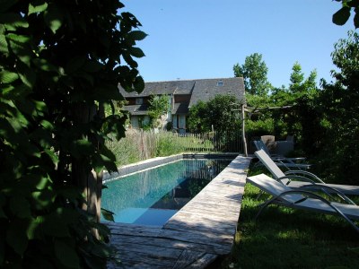 Holiday house Modern holiday home with swimming pool - Outdoor photo 19