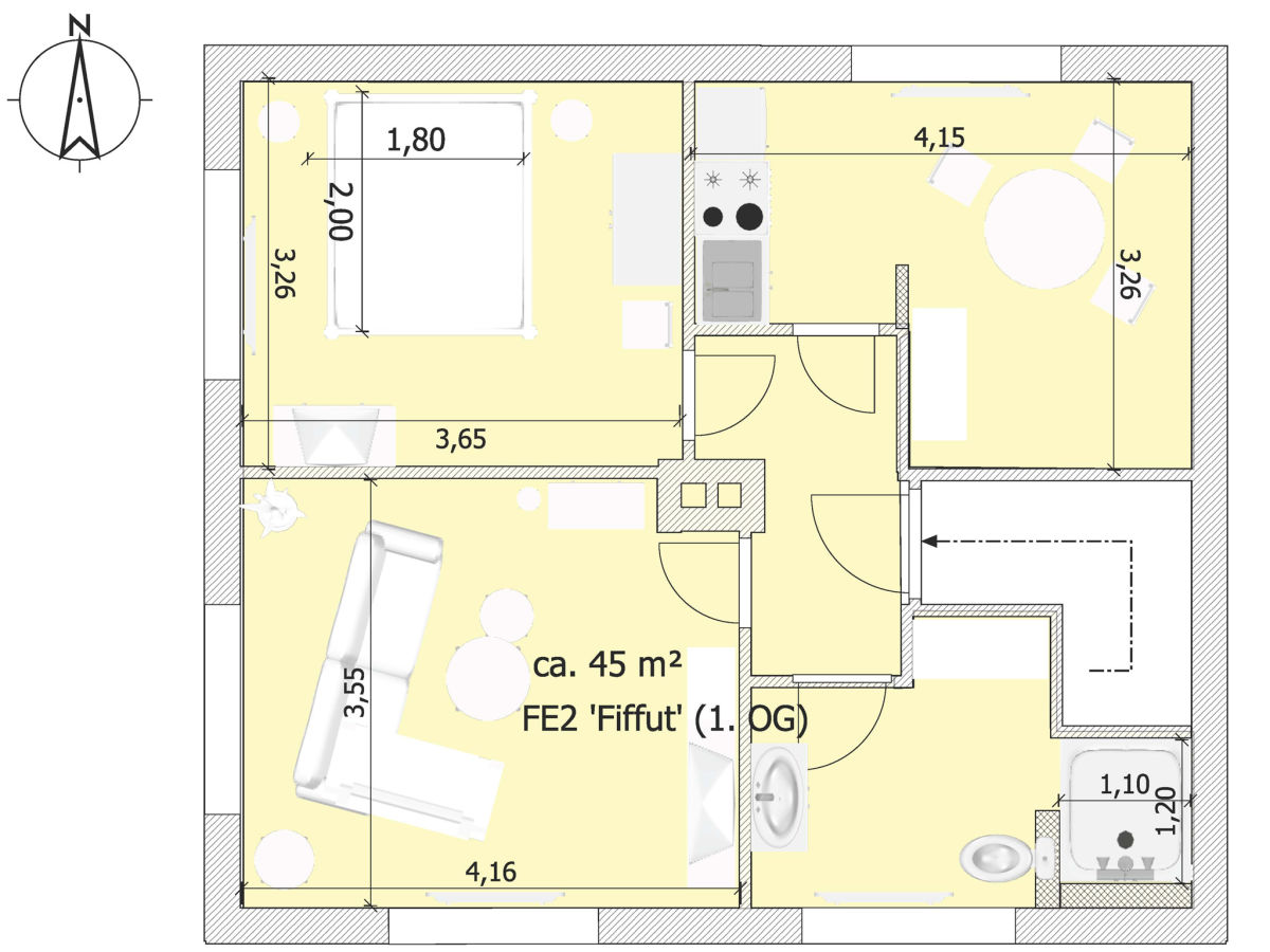 Holiday apartment **neu im Angebot** Whg. Fiffut  [friesisch Seestern] - Outdoor photo 3