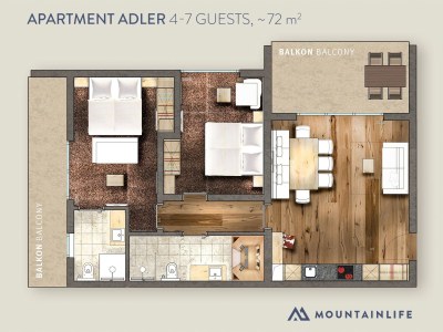 Holiday apartment Mountain Life Apartments - Document photo 24
