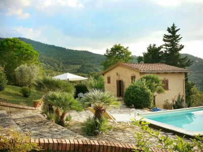 Holiday house Villa in Sasso Pisano mit Garten - Outdoor photo 4