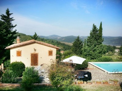 Holiday house Villa in Sasso Pisano mit Garten - Outdoor photo 8