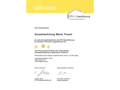 Holiday apartment Time-out apartment Black Forest Sasbachwalden - Document photo 16