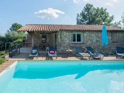 Holiday house Corsica rental authentic Corsican Bergerie with pool in Porto Vecchio - Holiday house