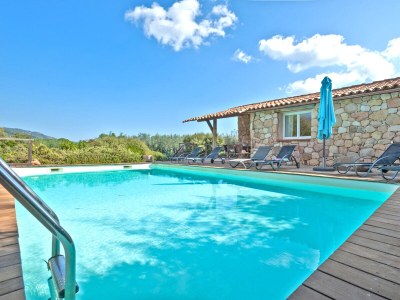 Holiday house Corsica rental authentic Corsican Bergerie with pool - Outdoor photo 3