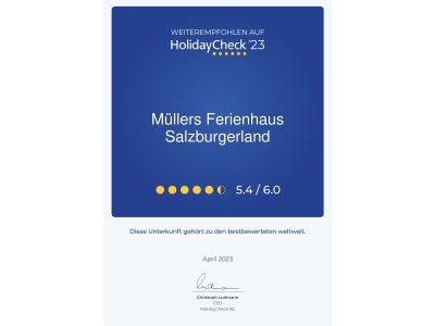 Holiday house Müllers Ferienhaus Salzburgerland - Document photo 24