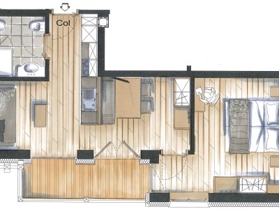 Holiday apartment LÃ¼ch dl Cajer - Holiday Apartment "Col" - Document photo 21