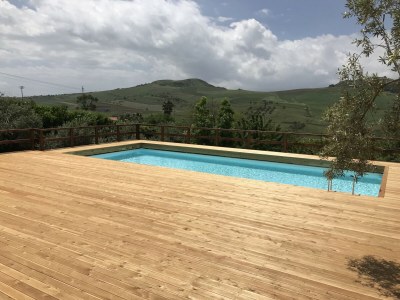Holiday house Villa in Alia with Pool & Olive Views - Outdoor photo 8