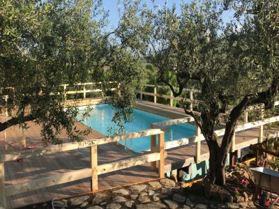 Holiday house Villa in Alia with Pool & Olive Views - Outdoor photo 11