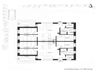 Apartment Gemuetliche Unterkunft in Zierow mit Sauna - Outdoor photo 30