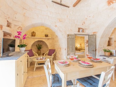 Holiday house Trullo with private pool. Enclosed garden - Features photo 18