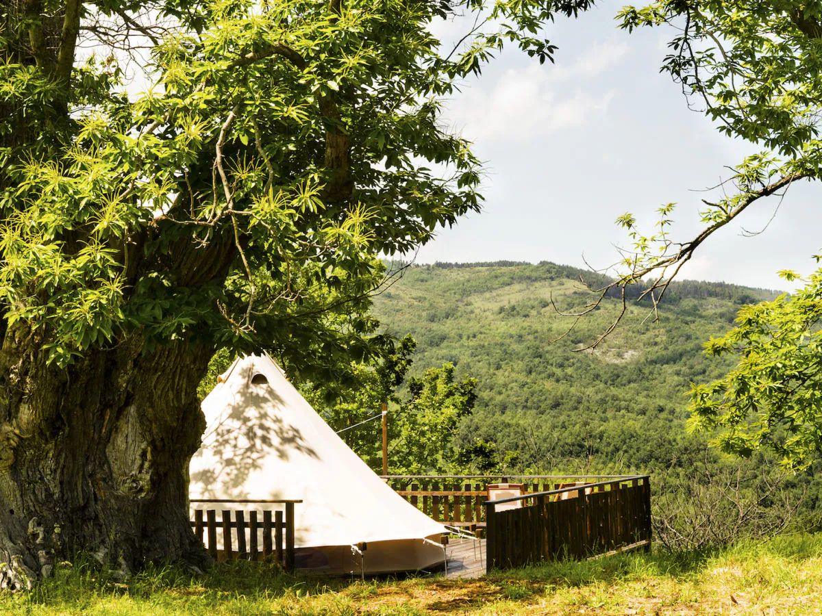 bio farm Glamping tent
