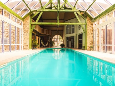 Holiday house Chic holiday home with pool in Green Périgord - Holiday house