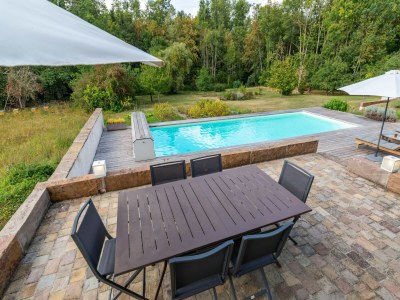 Holiday house Farmhouse in Yèvre-le-Châtel with Heated Pool - Outdoor photo 6