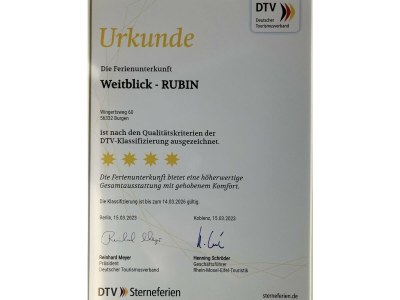 Holiday apartment Ferienhaus Weitblick - Document photo 44