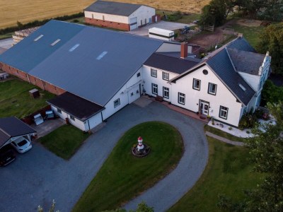 Holiday apartment Mühlenblick auf dem Ferienhof Nordseeblick - Outdoor photo 6