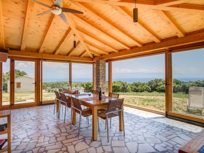Holiday house BLUE with sea view in nature near the beach - Outdoor photo 2