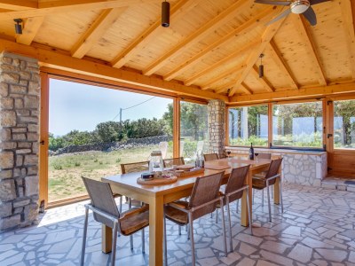 Holiday house BLUE with sea view in nature near the beach - Outdoor photo 3
