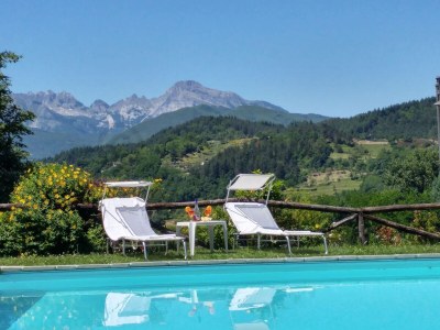 Holiday house Holiday house in the mountains with private pool - Outdoor photo 6