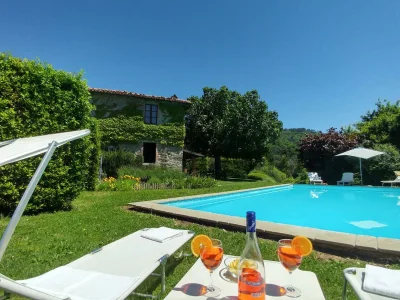 Holiday house Holiday house in the mountains with private pool - Outdoor photo 7