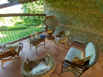 Holiday house Holiday house in the mountains with private pool - Outdoor photo 10