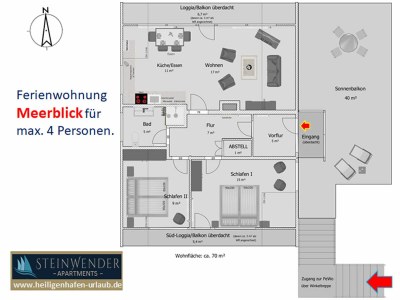 Holiday apartment Meerblick – Top-Panoramablick - Document photo 23