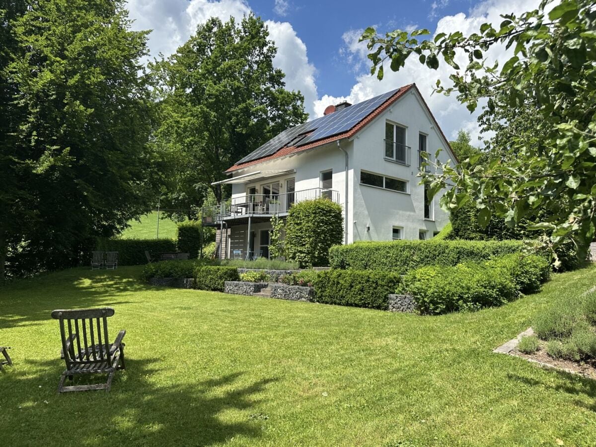 Holiday apartment Ferienwohnung 2 mit Sauna Ferienhaus Poppenhausen