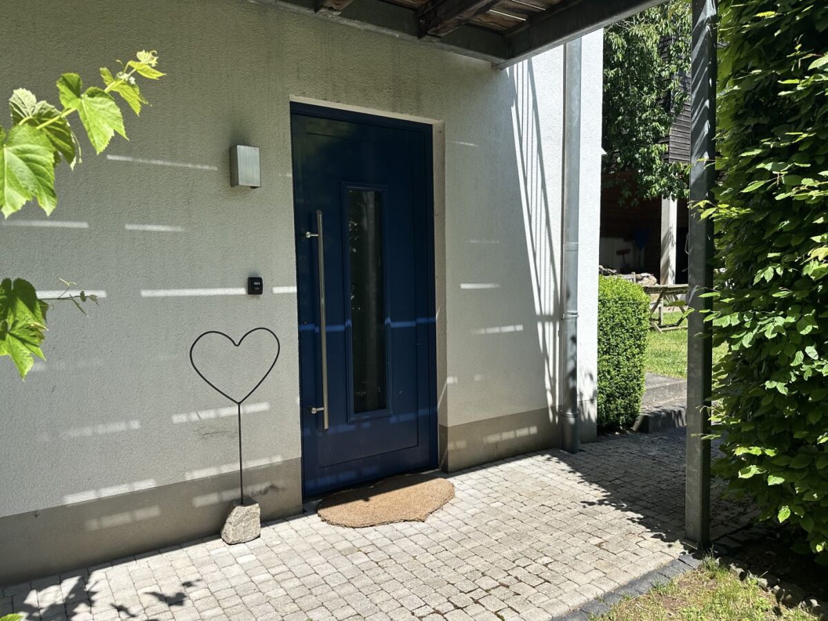 Holiday apartment Ferienwohnung 2 mit Sauna Ferienhaus Poppenhausen - Outdoor photo 3