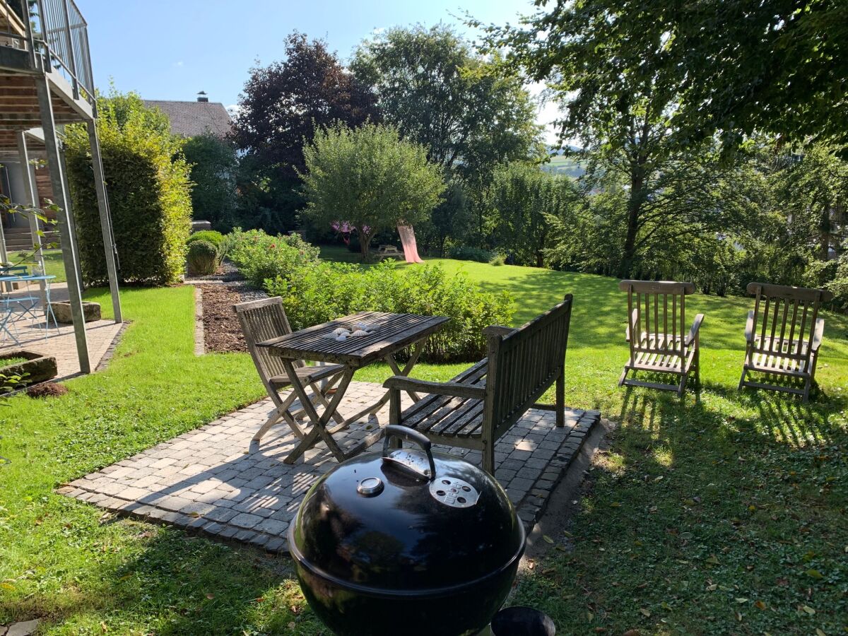 Holiday apartment Ferienwohnung 2 mit Sauna Ferienhaus Poppenhausen - Outdoor photo 4