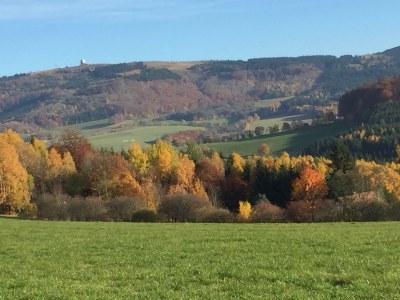 Holiday apartment Ferienwohnung 2 mit Sauna Ferienhaus Poppenhausen - Environment photo 23