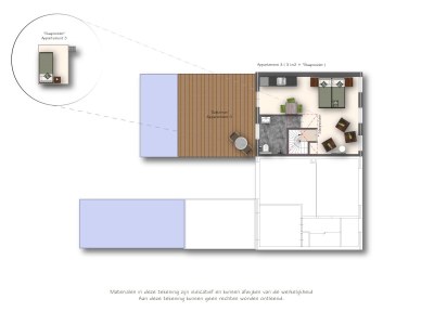 Holiday apartment Willebrordstraat 13 Studio 2 - Document photo 11