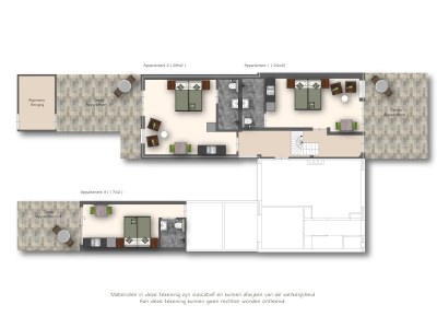 Holiday apartment Willebrordstraat 13 Studio 3 - Document photo 13