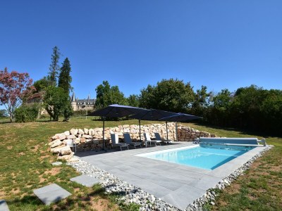 Holiday house Mansion in Martigny with Heated Pool & Vineyards - Outdoor photo 6