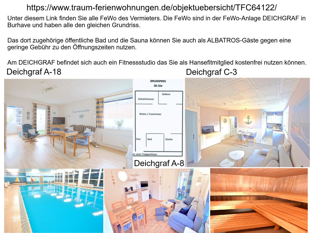 Holiday apartment Komfort Ferienwohnung Albatros 25 - Outdoor photo 2