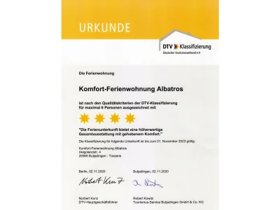 Holiday apartment Komfort Ferienwohnung Albatros 25 - Document photo 41