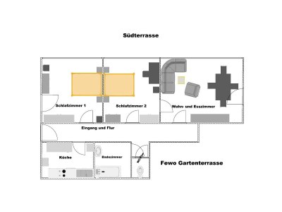 Holiday apartment Haus Alexander - Fewo Gartenterrasse - Document photo 27