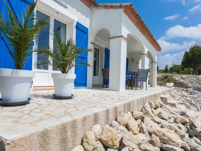 Villa Moderne Villa in Camplong mit privatem Pool - Outdoor photo 8