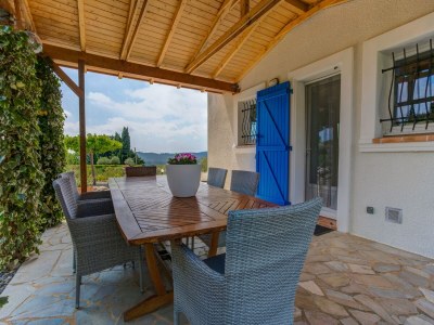 Villa Moderne Villa in Camplong mit privatem Pool - Outdoor photo 13