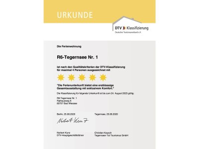 Apartment Luxury Apartment "R6-Tegernsee" - Document photo 32