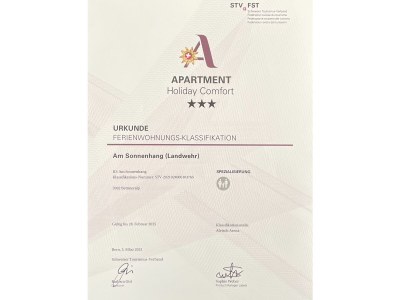 Holiday apartment Chalet am Sonnenhang - Document photo 41