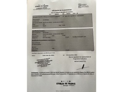 Holiday house - Gite La Grange - Document photo 28