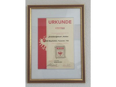 Holiday apartment GrÃ¼nbergblick - Document photo 17