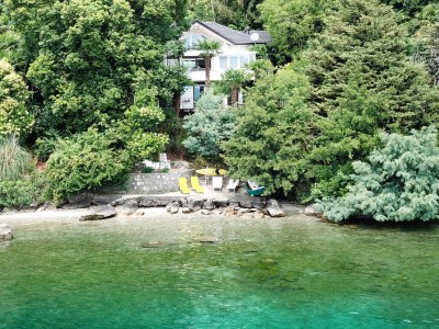 Holiday apartment Casa Al Lago - Directly on the beach in Cannero Riviera - Holiday apartment