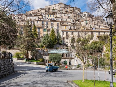 Cottage Geschmackvolles Herrenhaus in Morano Calabro mit Balkon - Environment photo 29